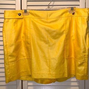 Cache Yellow Skort
